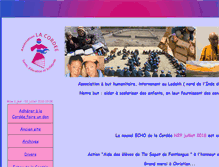 Tablet Screenshot of la-cordee.fr