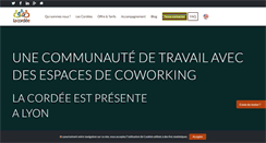 Desktop Screenshot of la-cordee.net