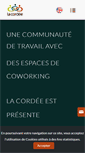 Mobile Screenshot of la-cordee.net